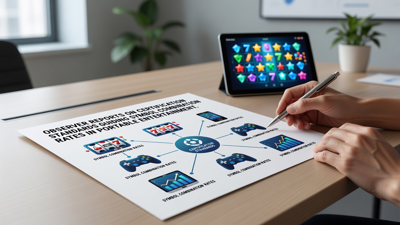 Laboratory analysis of symbol combination data in portable gaming software