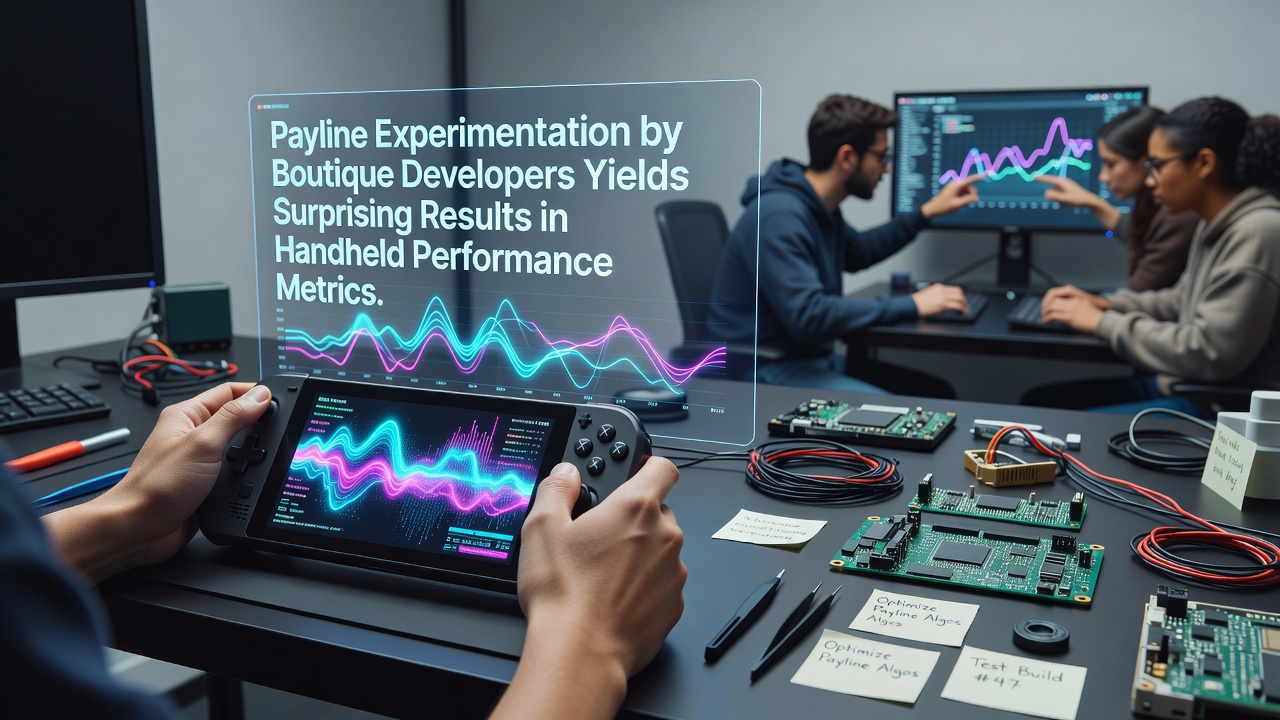 Boutique slot developers testing variable payline configurations on mobile devices during July 2026 performance trials